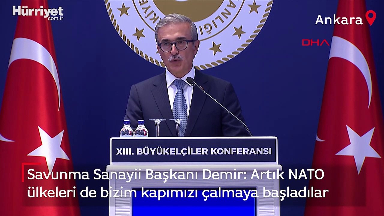 Savunma Sanayii Başkanı Demir: Artık NATO ülkeleri de bizim kapımızı çalmaya başladı