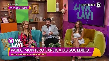 Pablo Montero explica lo sucedido tras agresión a reportera