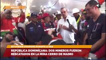 República Dominicana: Dos mineros fueron rescatados en la mina Cerro de Maimo