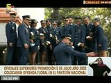 Oficiales superiores de los 4 componentes de la FANB celebran 20 años de servicio activo