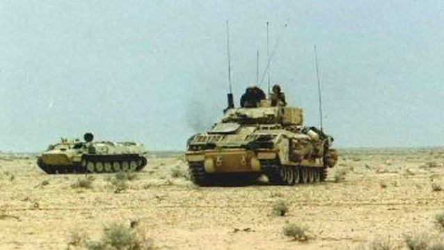 Retired general describes how weather played a role in major Gulf War battle