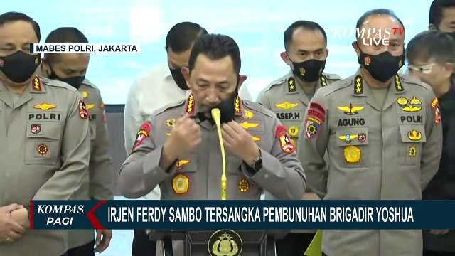 Irjen Ferdy Sambo Resmi Ditetapkan sebagai Tersangka Pembunuhan, Begini Reaksi Keluarga Brigadir J!