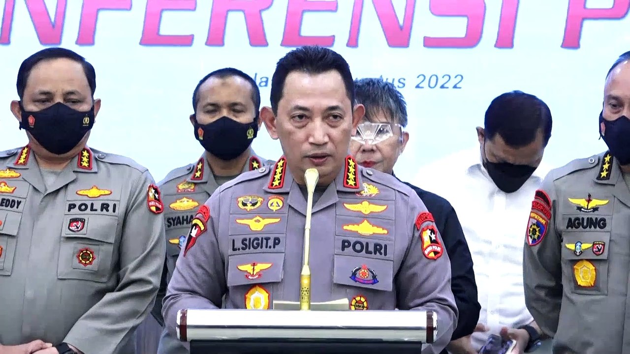 Kapolri Umumkan Irjen Ferdy Sambo Tersangka Kasus Pembunuhan Brigadir J, Tambah 31 Personil Terlibat