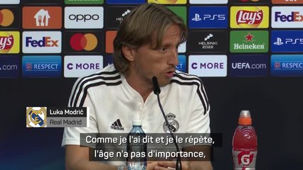 Real Madrid - Modric : "L'âge n'a pas d'importance"
