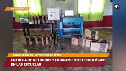 Sala cinco | Entrega de netbooks y equipamiento tecnológico en las escuelas
