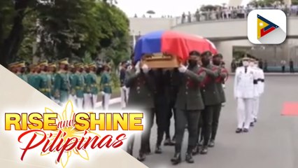 State funeral, idinaos para kay dating Pres. Fidel Ramos
