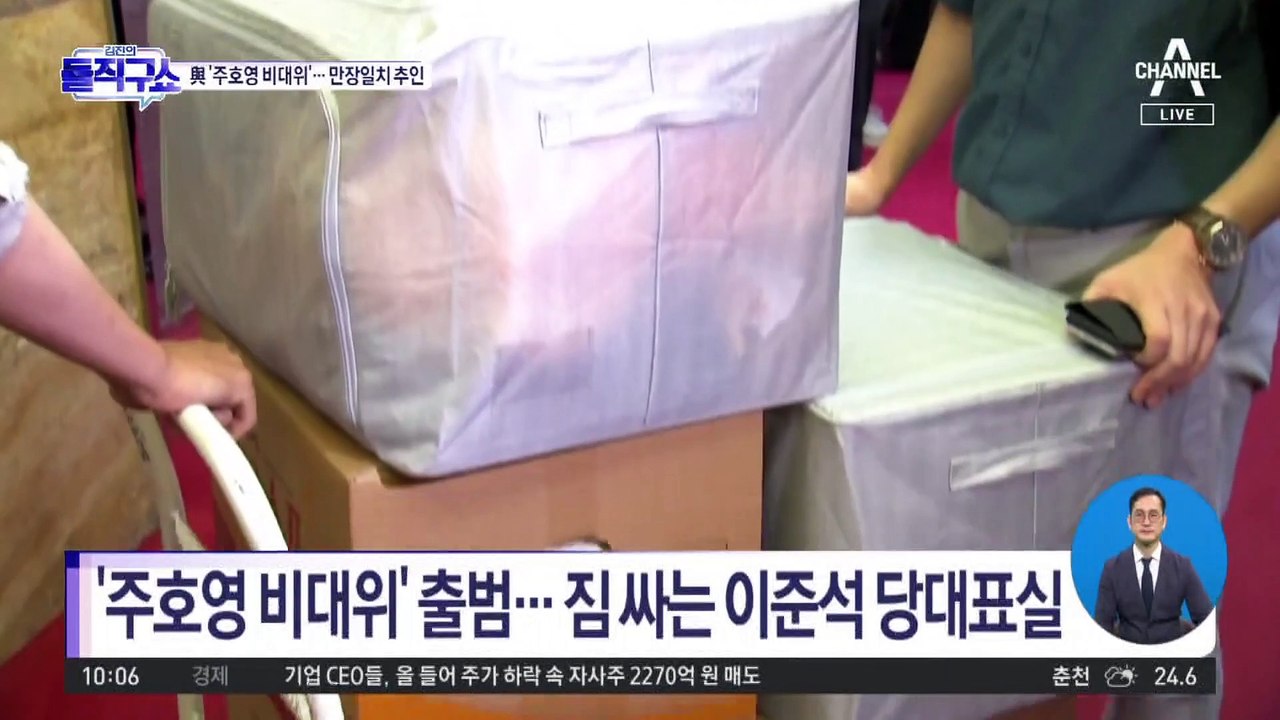 ‘주호영 비대위’ 출범…이준석 “창당 안 해도 가처분한다”