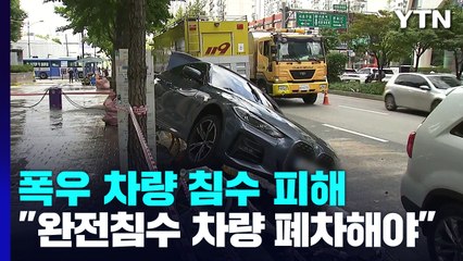 "완전 침수 차량 폐차해야"...숨기면 과태료 3백만 원 / YTN