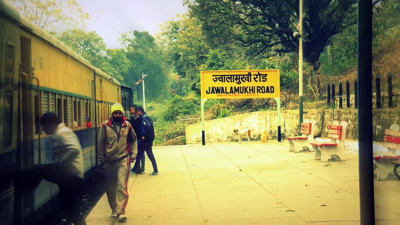 KANGRA VALLEY RAILWAY PATHANKOT TO JOGINDERNAGAR ROUTE HIMACHAL PRADESH