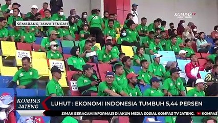 Luhut: Ekonomi Indonesia Tumbuh 5,44 Persen