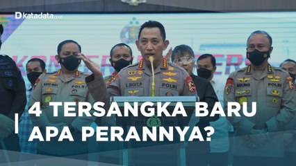 Peran 4 Tersangka Pembununah Brigadir J | Katadata Indonesia