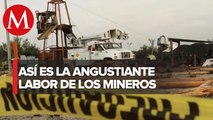 Mineros regresaron a labores cerca de lugar del desastre en el pozo de Sabinas