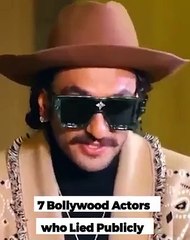 7 actors who lied in publicly