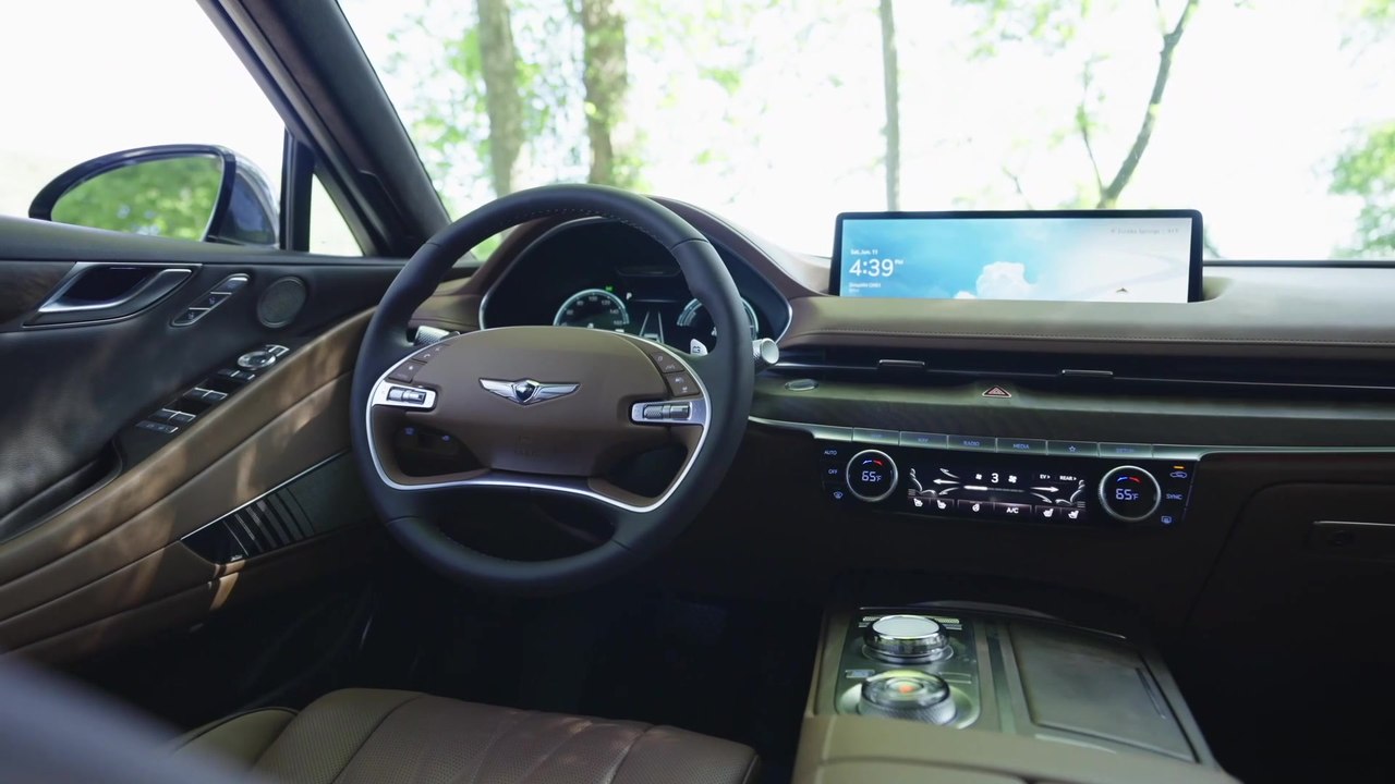 Der Genesis Electrified G80 - das Laden