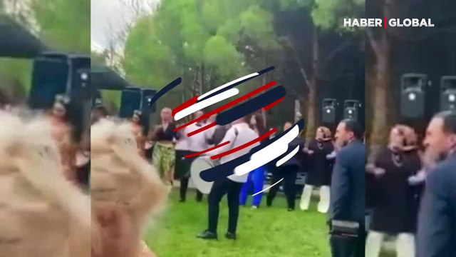 Nihat Doğan'ın düğününde tepki çeken görüntü: Maganda havaya peş peşe ateş etti!