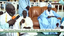 Tamxarit 2022 à Touba :  Ziar auprs de S. Ahmaodu Makhtar khalif de Cheikh Moustapha