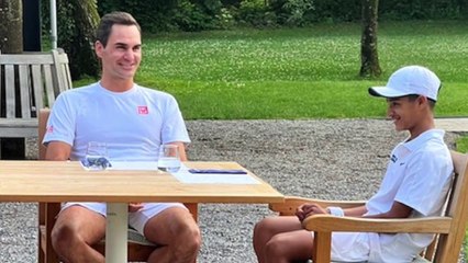 ATP - Le Mag Tennis Actu 2022 - Zizou nous raconte sa rencontre avec Roger Federer : "It was unbelievable !"