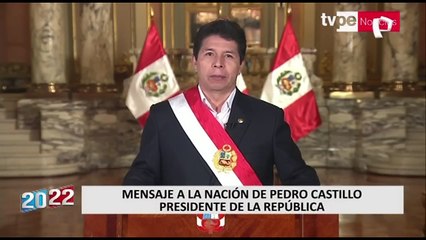 José Cueto sobre mensaje de Pedro Castillo: “No espero nada, ojalá diga que va a renunciar”
