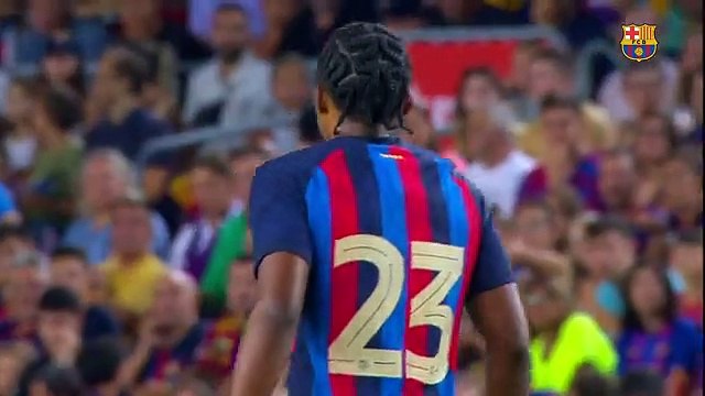 Así fue el debut de Jules Koundé con el FC Barcelona / FCB