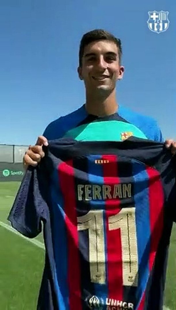 ⁣El Barça anuncia el cambio de dorsal de Ferran Torres / FCB