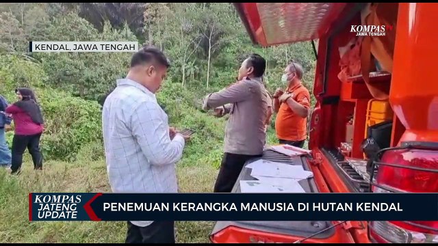 Penemuan Kerangka Manusia di Hutan Kendal