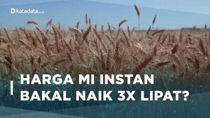 Gandum Mahal, Harga Mi Instan Diprediksi Naik 3x Lipat | Katadata Indonesia