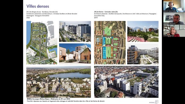 Concilier réponses aux besoins en logements des ménages et sobriété foncière dans les villes et territoires de demain - Atelier 3