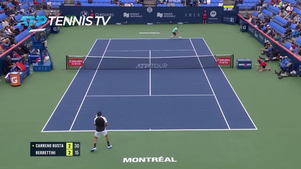 Highlights: Berrettini verliert Auftakt in Montreal