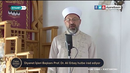 Diyanet İşleri Başkanı Erbaş'tan skandal hutbe