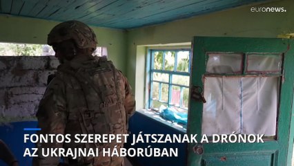 Fontos szerepet játszanak a drónok az ukrajnai háborúban
