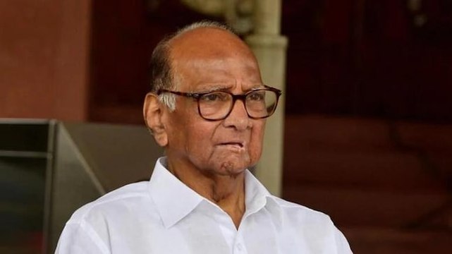 Nitish Kumar quit to prevent Maha re-run in Bihar: NCP supremo Sharad Pawar