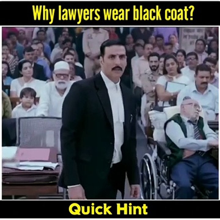 वकील काला कोट ही क्यों पहनते हैं? | Why lawyers wear black coat? | quick hint