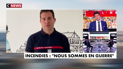 Éric Brocardi sur l'incendie en Gironde : «C'est vraiment disproportionné par rapport à tout ce que l'on peut connaître»