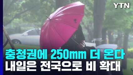 [날씨] 수도권 이어 충청에도 폭우...게릴라 호우 본격화 / YTN