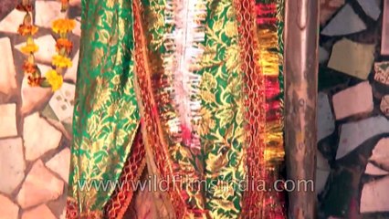 Inside Shri Alopshankari (Maheshwari) Shakti Peeth Temple, Allahabad