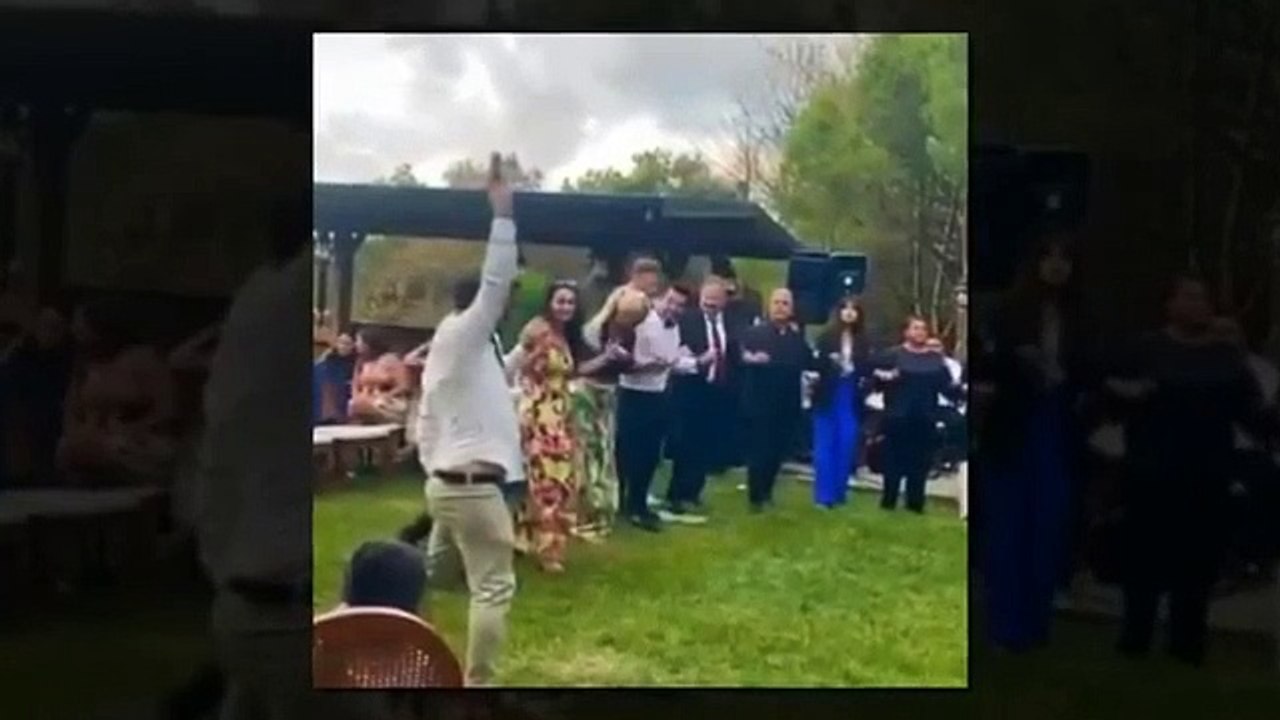 3 aylık hamile hayranıyla evlenen Nihat Doğan'ın düğününden ilk kare geldi