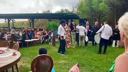 Nihat Doğan'ın düğününde tepki çeken görüntü