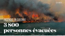 En Gironde, 6000 hectares de pins brulés après une reprise de l'incendie de Landiras