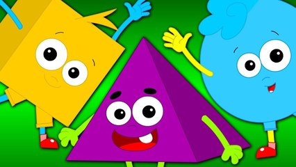 Shapes Song - Video For Children - Popular Nursery Rhymes Collection