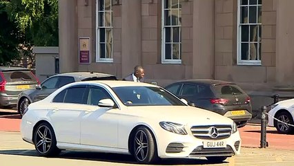 Manchester City's Mendy arrives at court charged with rape