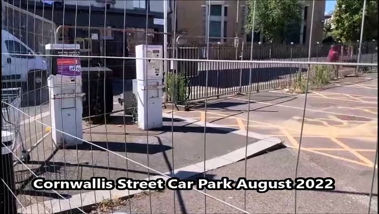 Cornwallis Street car park in Hastings is now permanently closed ready