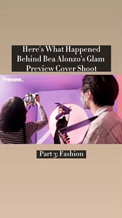 The Making Of Bea Alonzo’s Preview July 2022 Cover Part 3