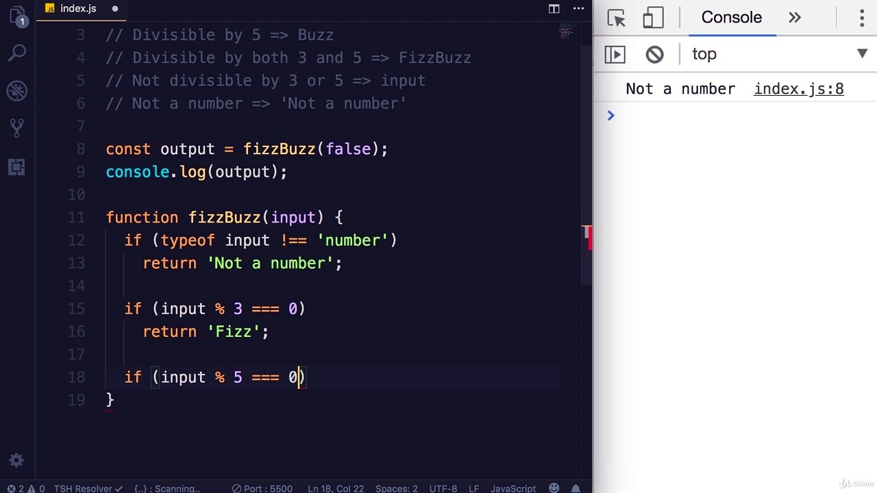 Exercise- FizzBuzz
