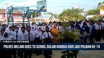 Sambut Hari Jadi Polwan Ke-74, Polwan Polres Melawi Goes To School Ke Smpn 1 Nanga Pinoh
