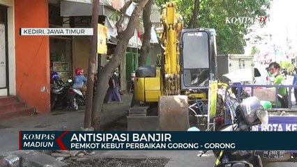 Antisipasi Banjir Pemkot Kebut Perbaikan Gorong - Gorong