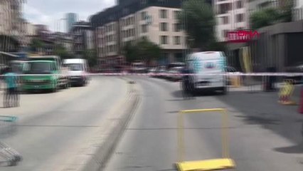 İSTANBUL-ŞİŞLİ'DE DOĞALGAZ BORUSU PATLADI-1