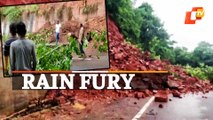 Watch: Landslide In Phulbani, Trees Uprooted