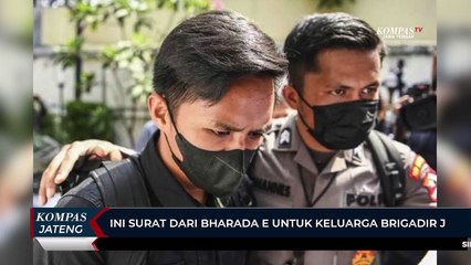Ini Surat Dari Bharada E Untuk Keluarga Brigadir J