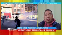 El analista Andrés Gómez indica que el Gobierno causó los dos conflictos activos en el país