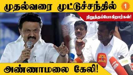 திமுக அமைச்சர்கள் ஊழலை அவர்களாவே ஒத்துக்கொள்கிறார்கள் - Annamalai